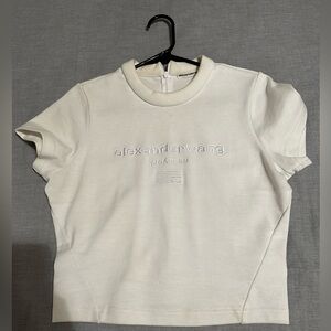ALEXANDER WANG CROP TEE